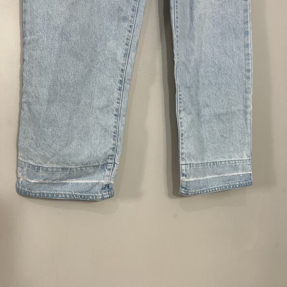 Levis Womens Y2K Style Mid Rise 94s Baggy Wide Leg Jeans Sz 29 Lightwash Skater - Picture 3 of 15
